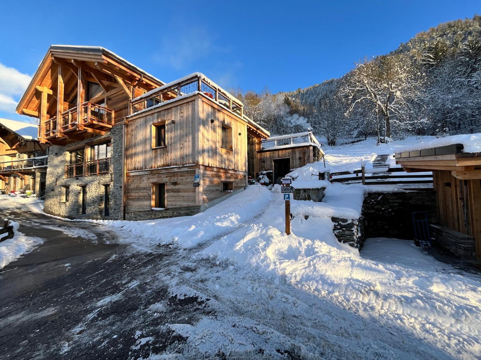 Hotel La Grange Des Eulets Bourg-Saint-Maurice Exterior foto
